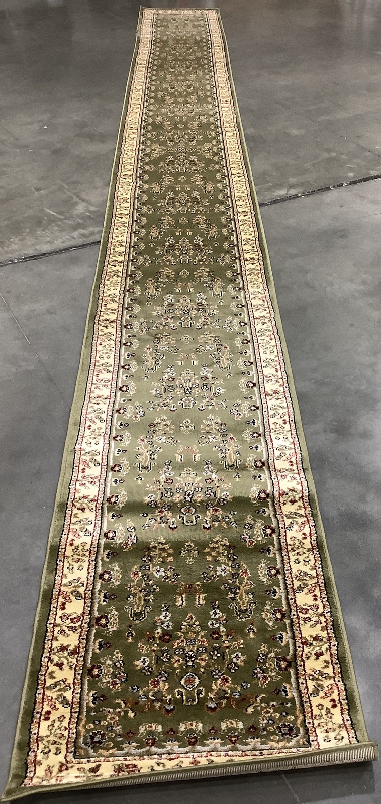 SAGE / IVORY 2'-3" x 22'-0" Damaged Rug, Reduced Price 1172685906 LNH331C-222 gallery