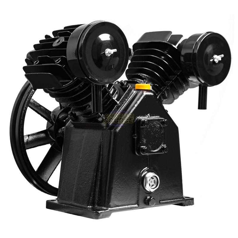 3 HP Replacement Air Compressor Pump Single Stage 2 Cylinder 12 CFM 150 PSI Max gallery