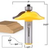 2" Diameter Raised Panel Router Bit - 1/2" Shank - Yonico 12137 gallery