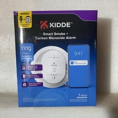 Wi-Fi Kidde Ring Enabled Smart Smoke + Carbon Alarm Wired RGCUAR mfg 2025