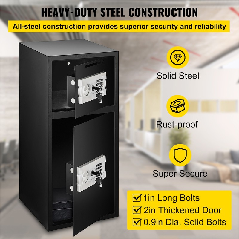 Extra Large Safe Box Electronic Digital Lock Keypad Home Security Gun Cash 2.6 C gallery