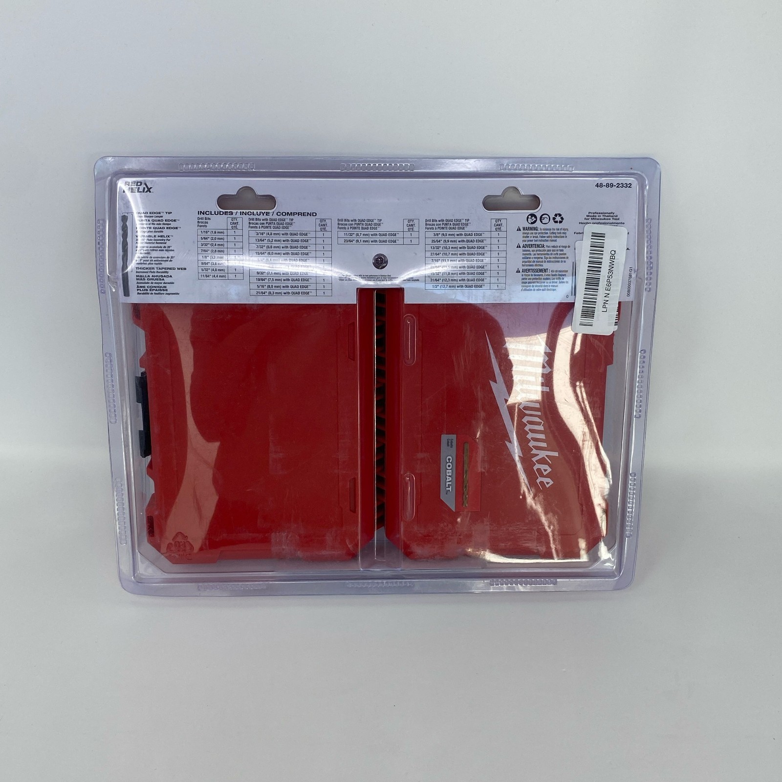 Milwaukee Red Helix Cobalt Drill Bit Set 29 Pc 1/16-1/2 in gallery