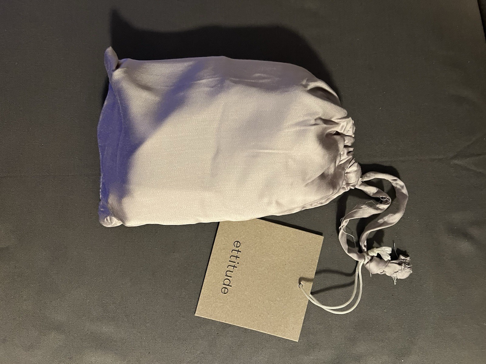 ettitude Light Gray Solid Color Rectangular Pillowcase No Closure Bedding gallery