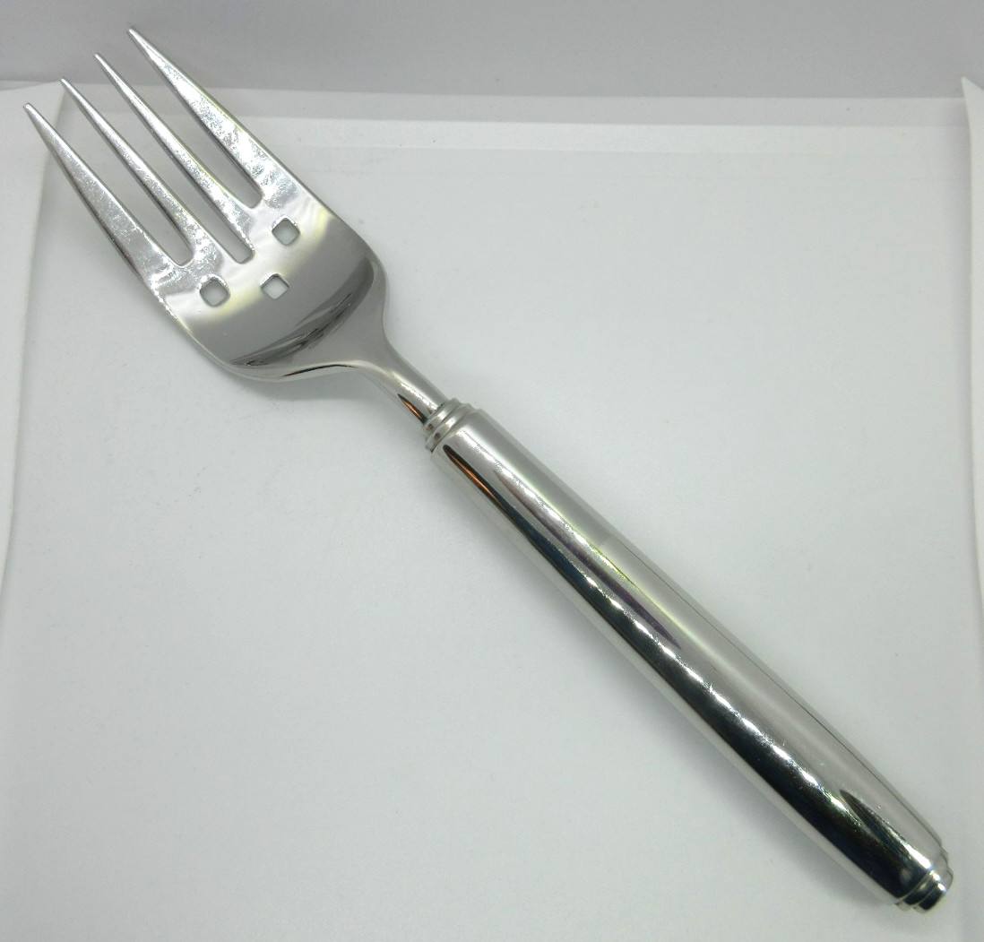 Oneida Heirloom 0BELUS *1 Cold Meat Serving Fork* 8 5/8" Stainless Flatware gallery