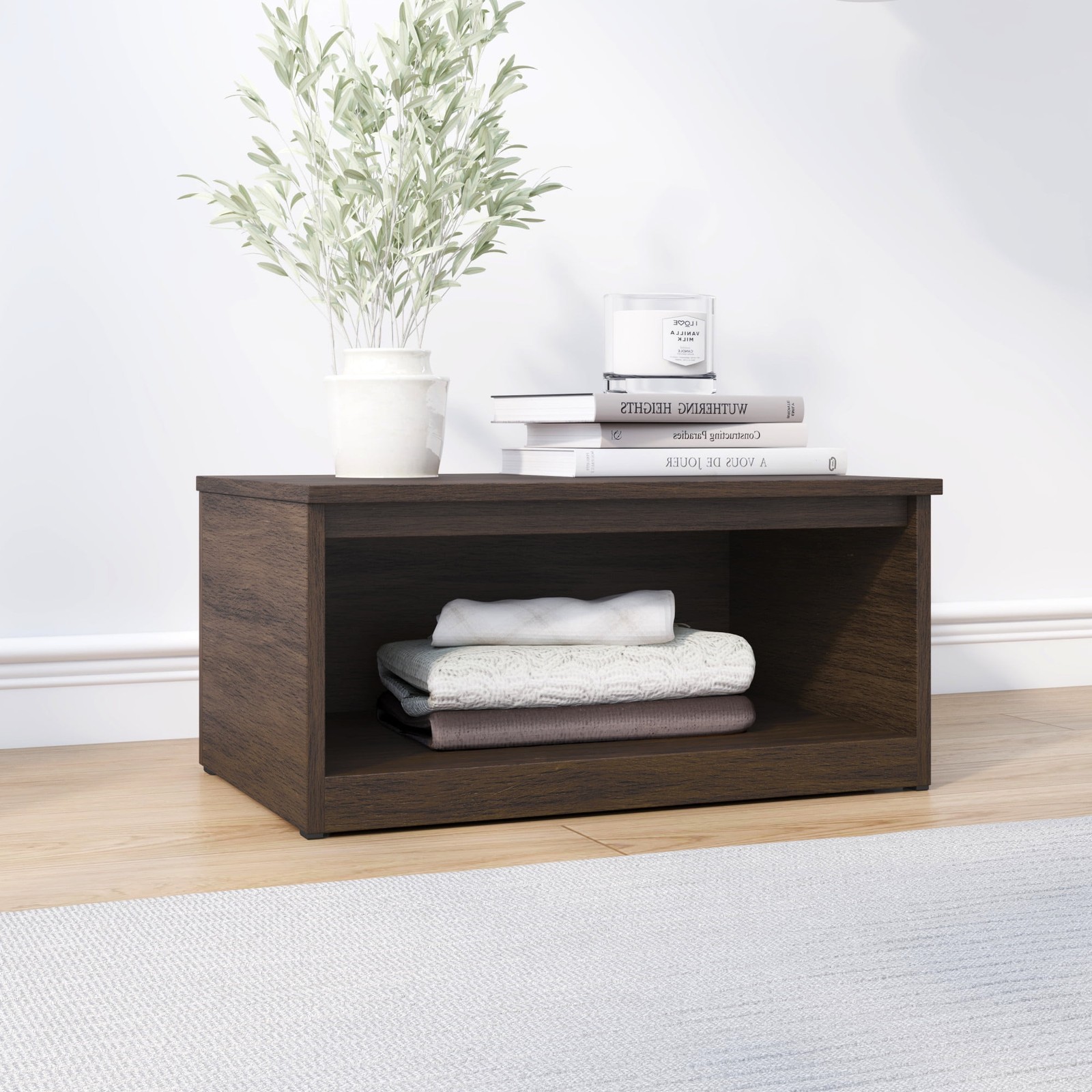 Ardent Open Shelf Modular Storage System, Walnut gallery