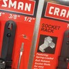 7pc Craftsman Socket Holder Rails 1/4" 3/8" 1/2" For SAE Or Metric NEW USA *READ gallery