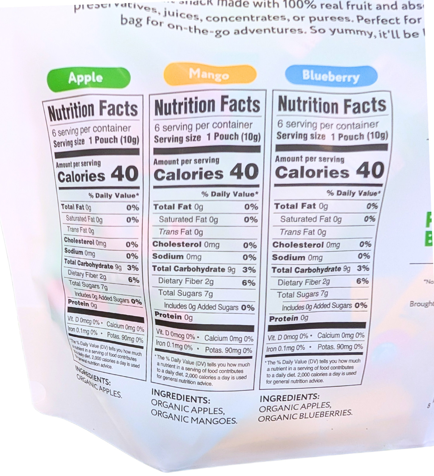 That's It Crunchable Organic Fruit Crisps Variety Pack 18 Packs EXP 06/2027 gallery