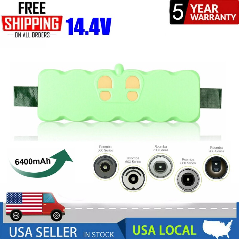 For iRobot Roomba 6400mAh Li-ion Battery R3 500 545 560 655 760 880 700 800 Pet gallery