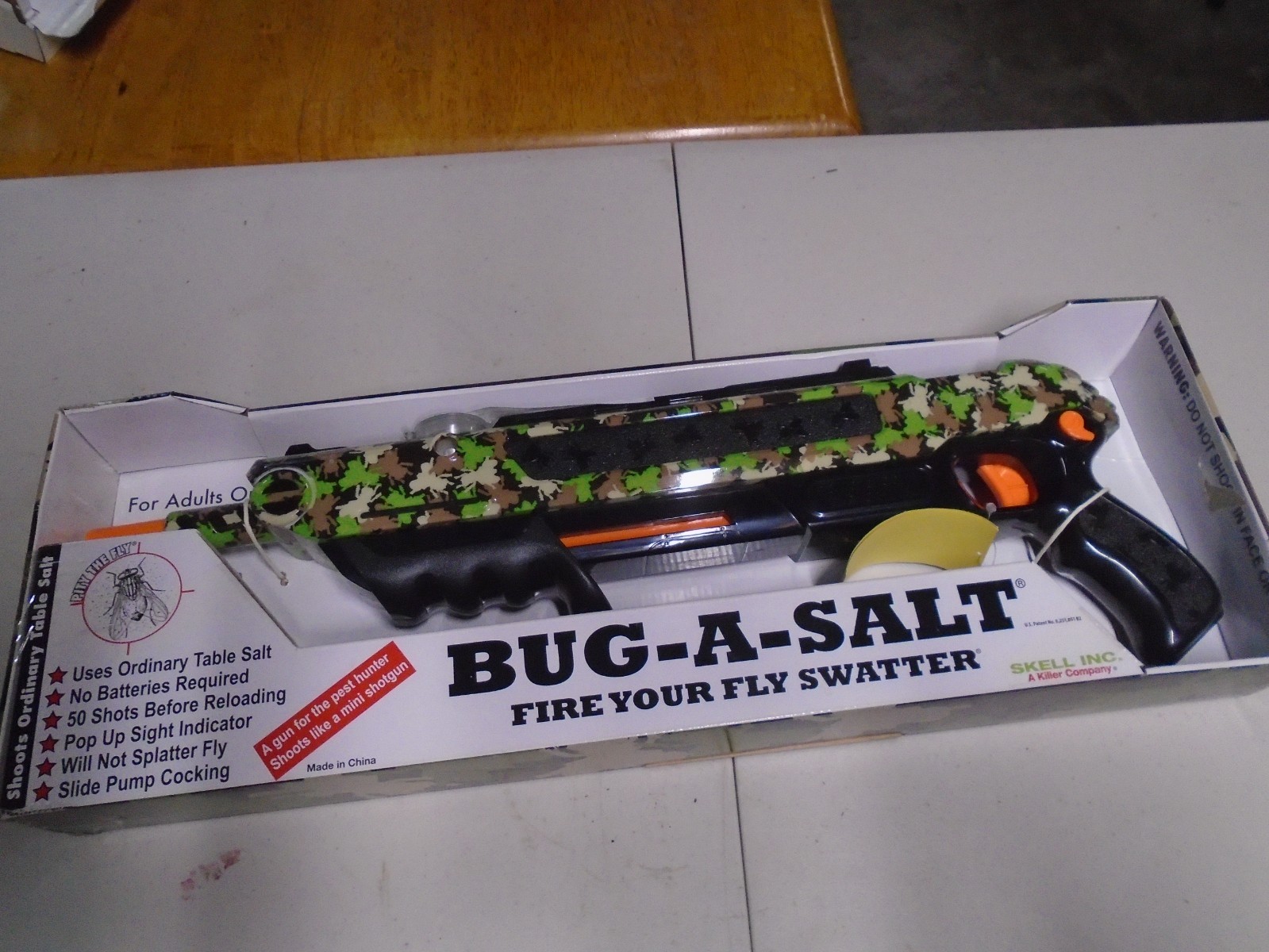 Bug-A-Salt Fly Swatter Camo-Fly Gun gallery
