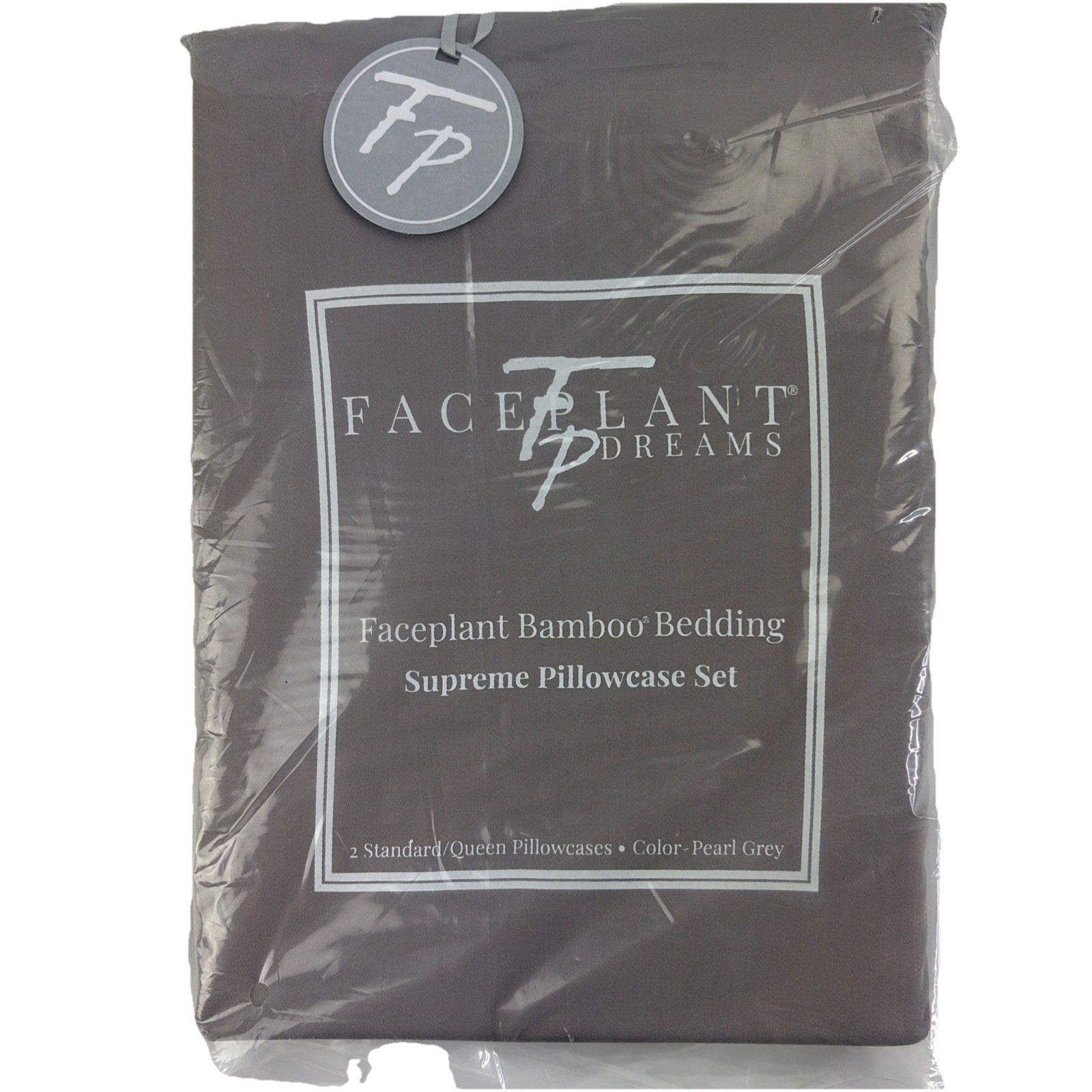 Faceplant Dreams Bamboo Bedding Supreme Queen Pillowcase Set of 2 - New Tags gallery