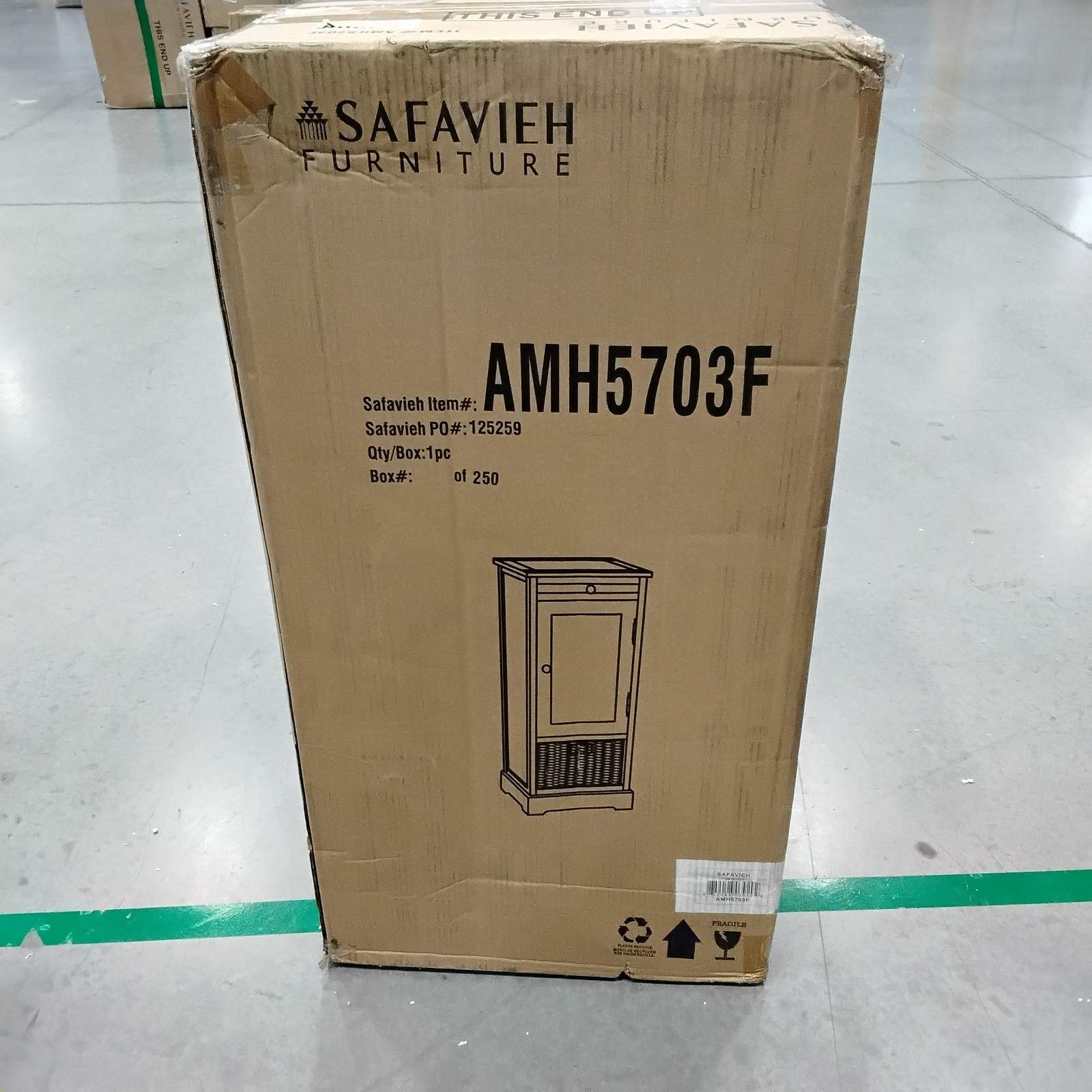 Safavieh RAVEN STORAGE UNIT, Reduced Price 2172793037 AMH5703F gallery
