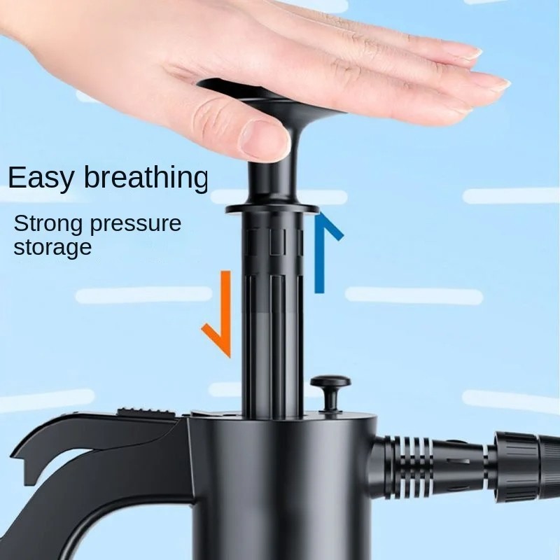 2L Hand Pump Foam Sprayer Pneumatic Washer Foam Snow Foam High Pressure Car Wash gallery