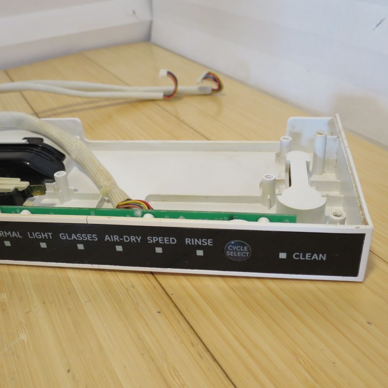 White UI Interface Control Panel from GE Profile PDW1800NWW Dishwasher gallery