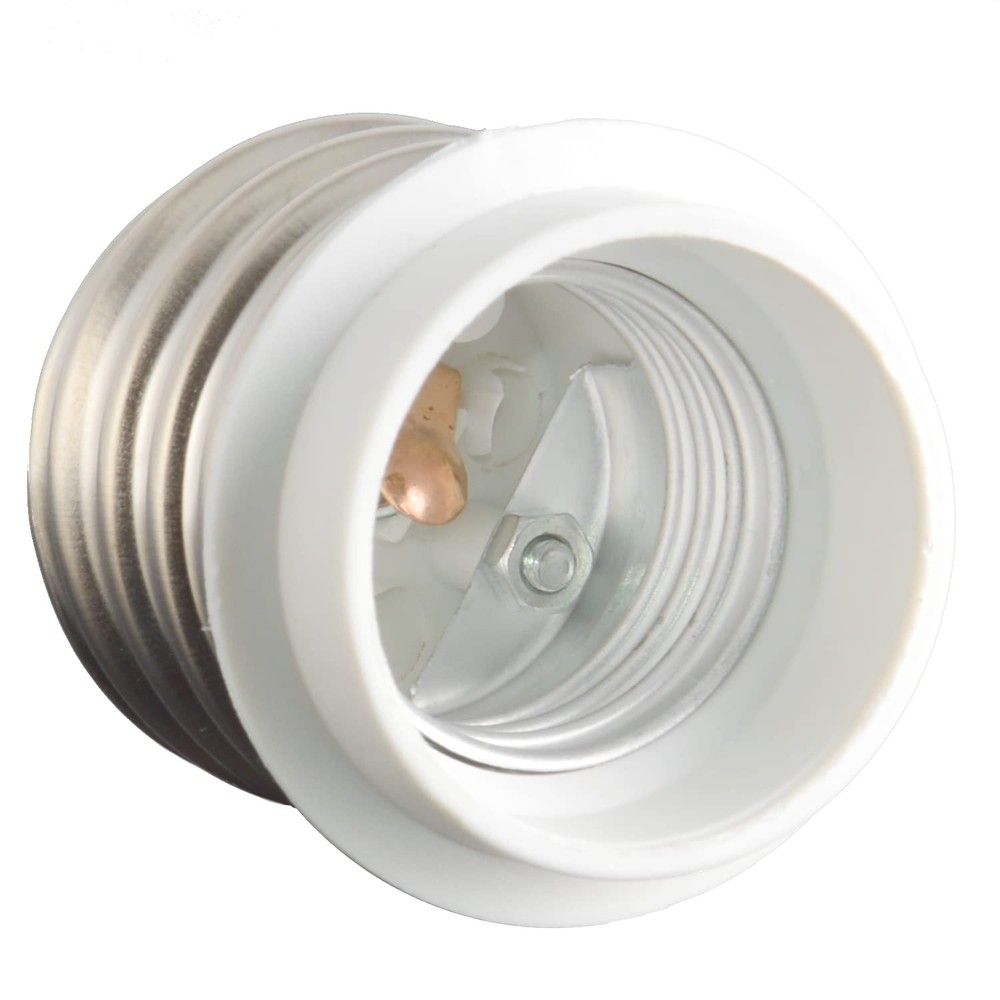 Light Bulb Socket Adapter Mogul Base E39 to Medium E26 Screw Reducer