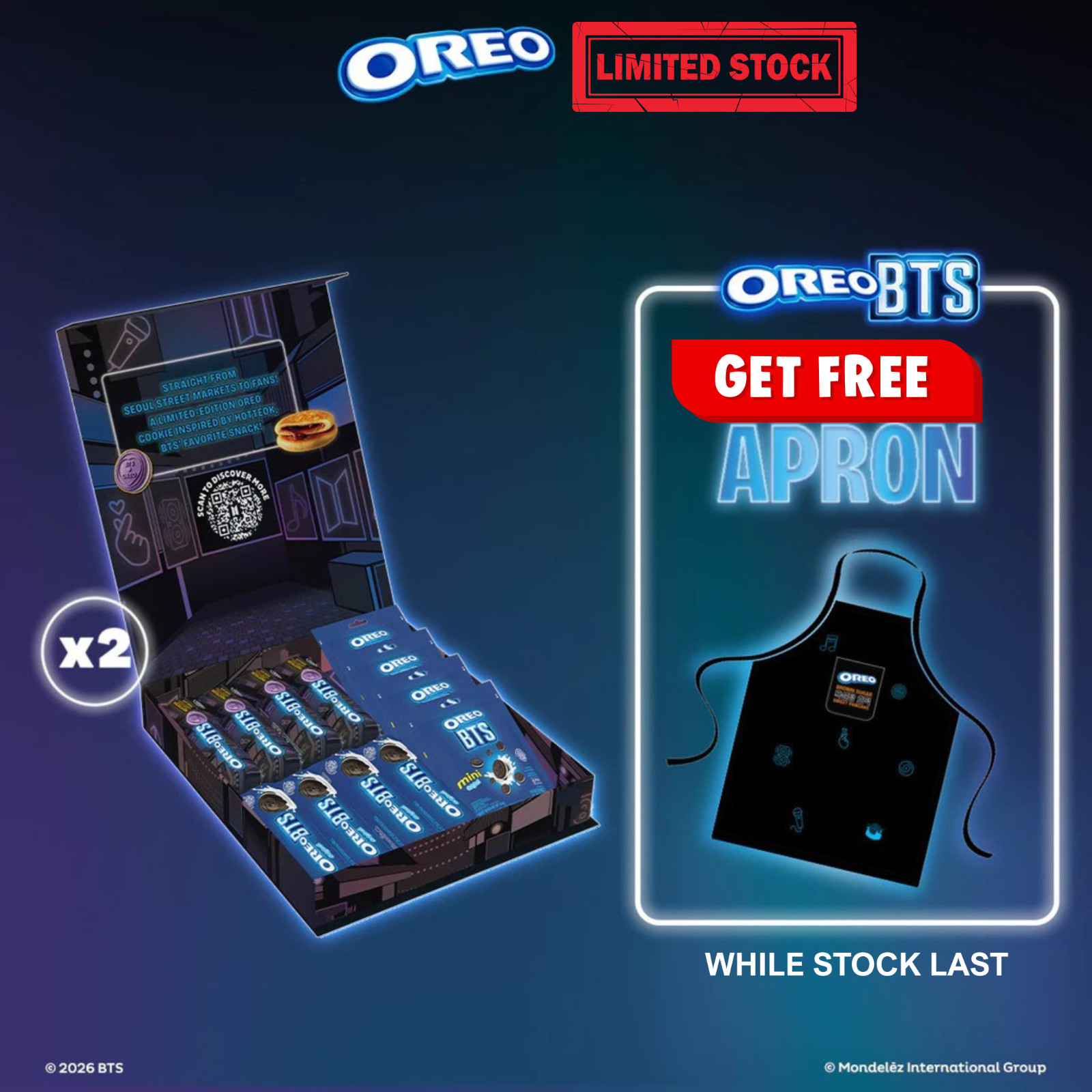 OREO BTS Limited Edition Box (Bundle of 24), Get an Apron gallery