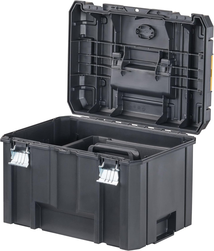 TSTAK Tool Box, Extra Large Design, Removable Tray for Easy Access to Tools, Wat gallery