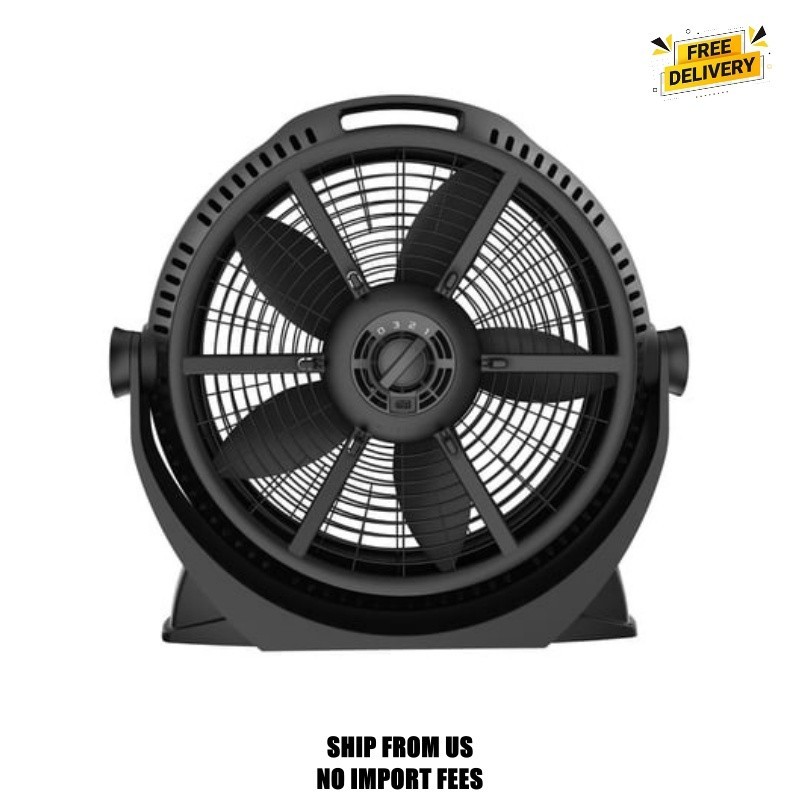 "Lasko WindMachine 20"" Large Floor Fan with Pivoting Head for Whole Room Coolin gallery
