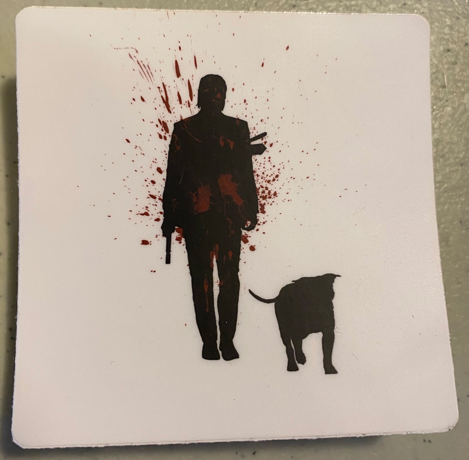 3" x 3" 'John Wick' Vinyl Matte Sticker gallery