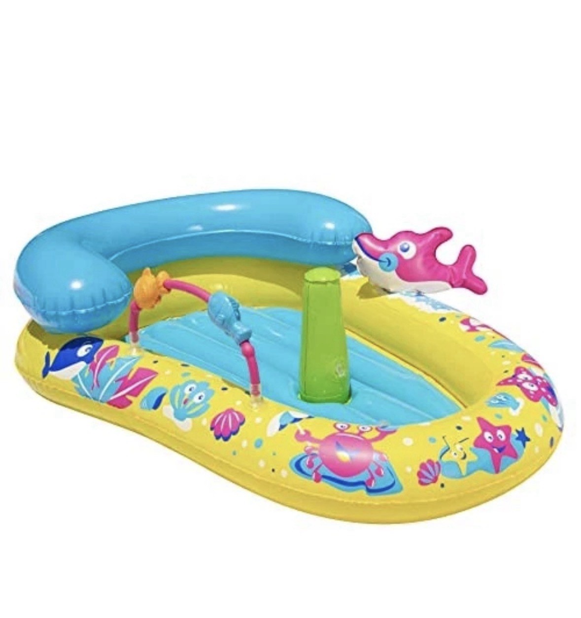 BANZAI JR. SPLASH DISCOVERY ACTIVITY CENTER - 9-24 MONTHS - YELLOW/MULTI COLORED gallery