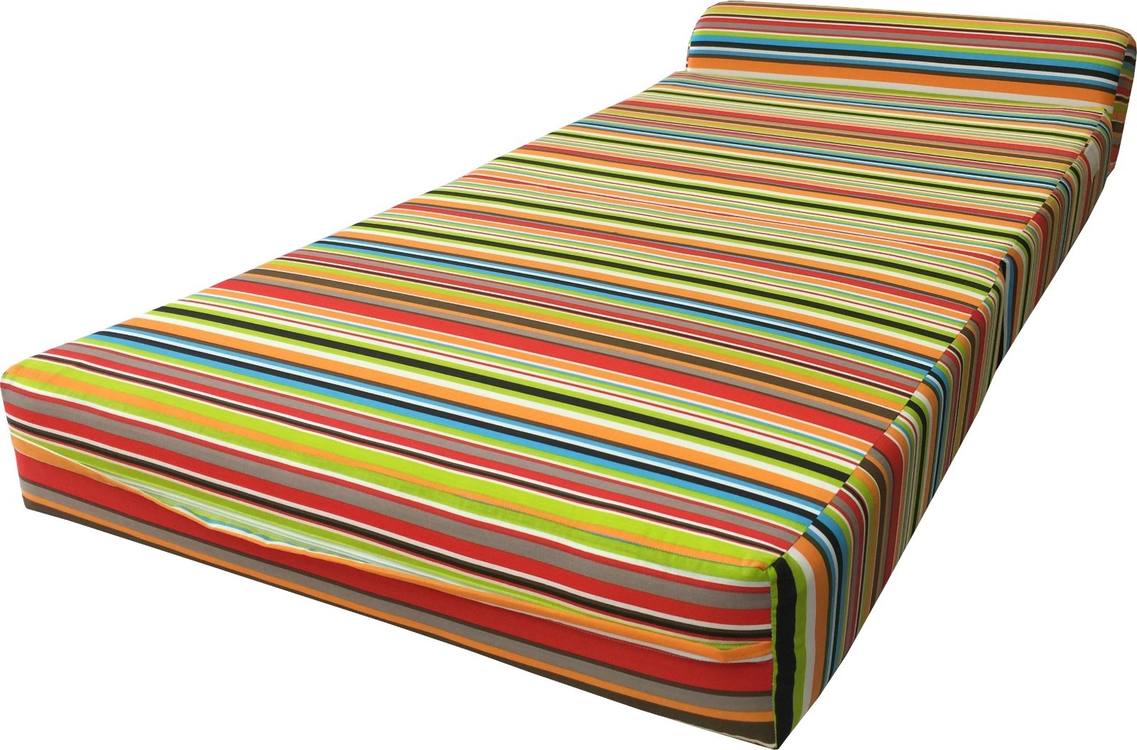 Multi Colors 6x32x70 Sleeper Chair Folding Foam Bed, Guest Beds Density 1.8 lbs gallery