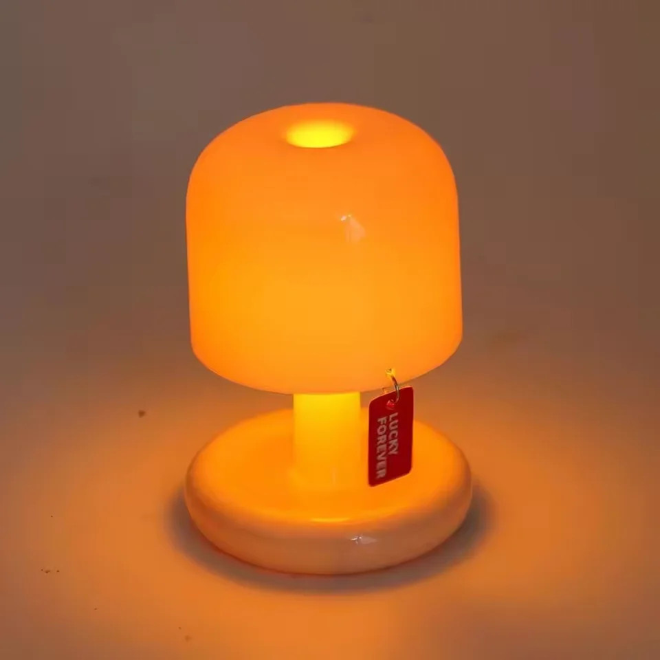 Mini Desktop Sunset Night Lamp Creative USB Rechargeable Mushroom Style Led Nigh gallery