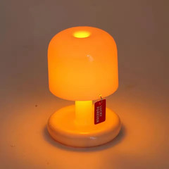 Mini Desktop Sunset Night Lamp Creative USB Rechargeable Mushroom Style Led Nigh