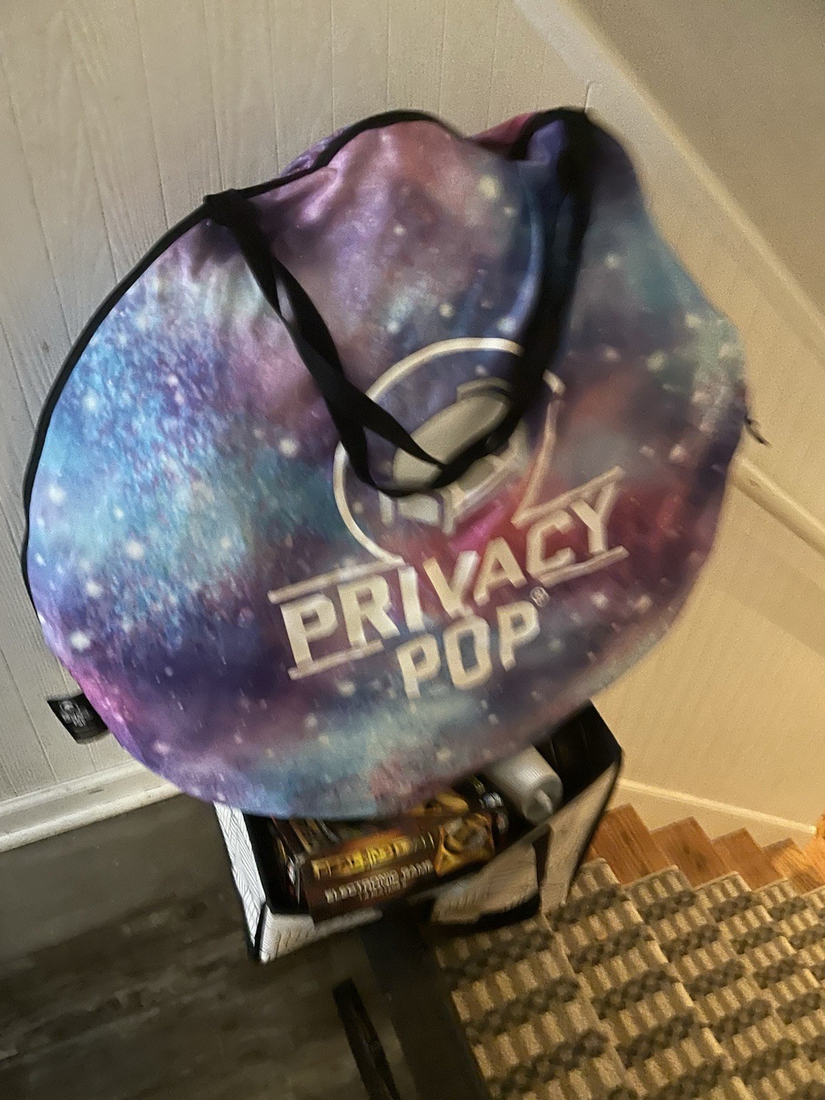 Full Size - Privacy Pop up Tent - Eclipse/galaxy/tie Dye Pattern gallery