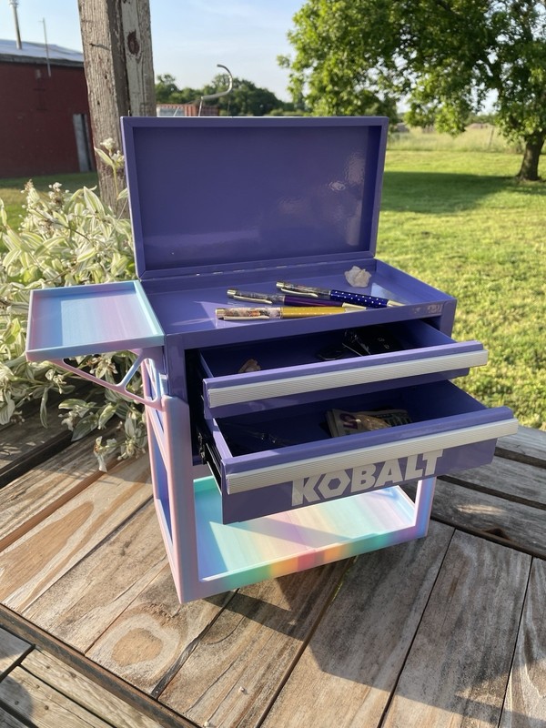 Kobalt Mini Toolbox Cart & Side Tray Custom Base Mini Tool Cart only NO TOOLBOX gallery