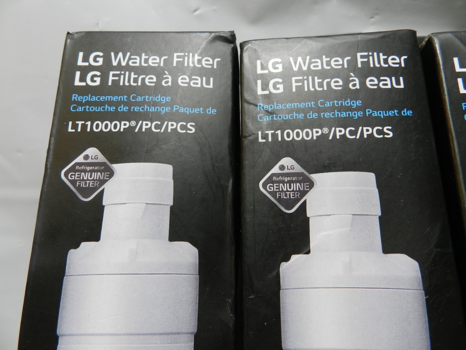 4 New Refresh Refrigerator Ice Water Filter For LG LT1000P ADQ747935 (M52K) gallery