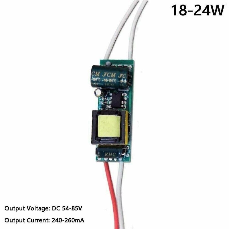 LED Driver 3v 5v 12v DC 300ma amp IC transformer 1-36W adapter gallery