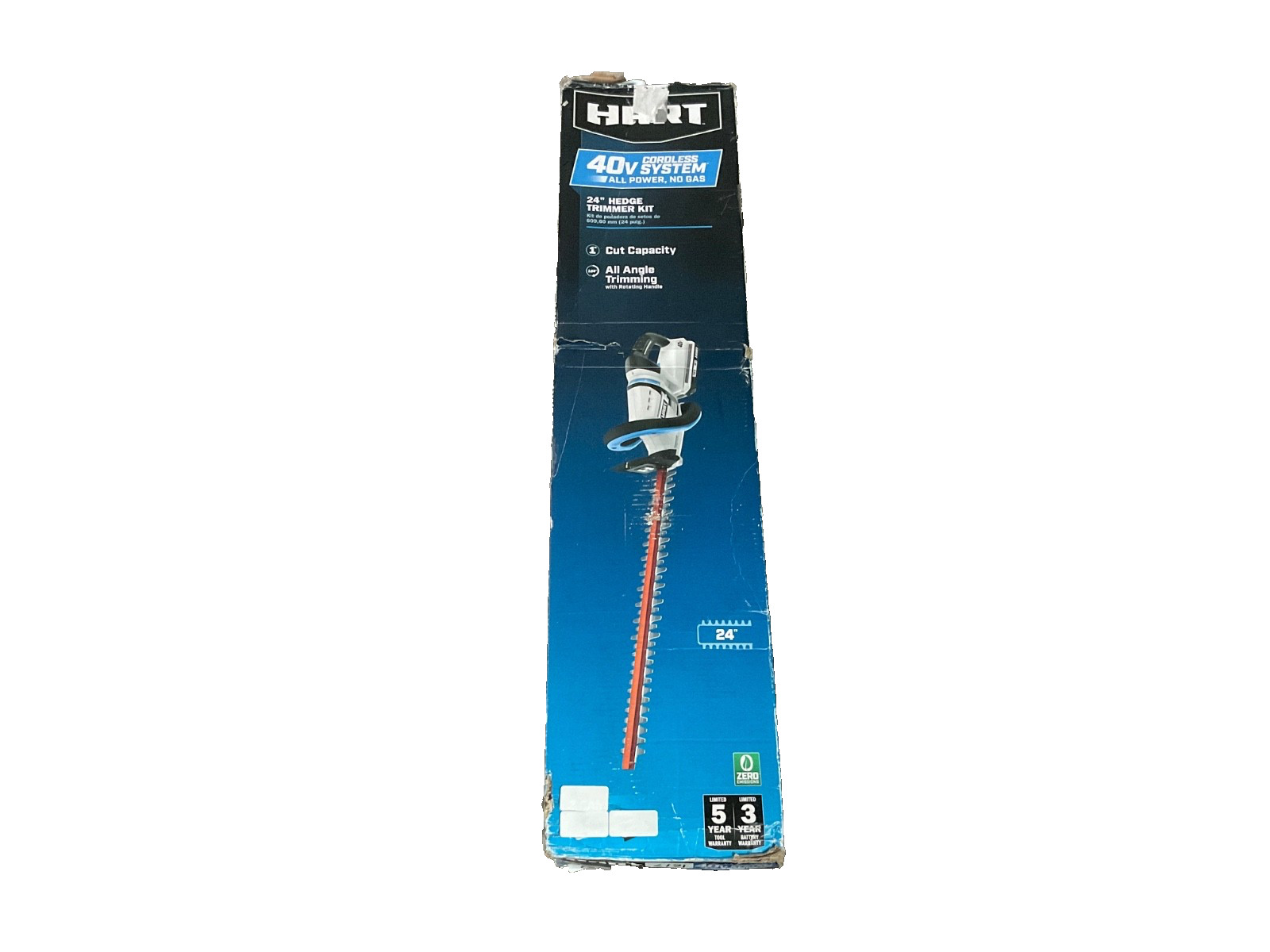 HART HLHT011 40-Volt Cordless Hedge Trimmer Brush (TOOL ONLY) gallery