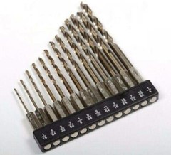 VCT High Quality 13pc Hex Shank Quick change Cobalt Drill Bit Set Multi Bits