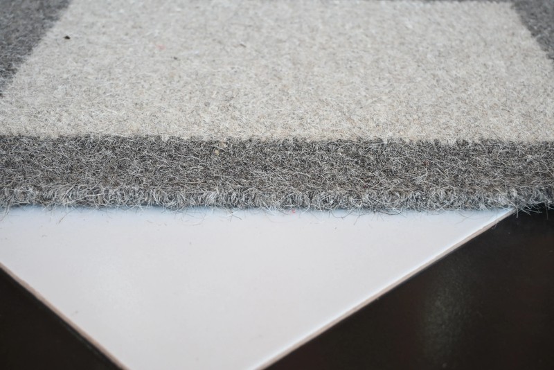 Rugmoda Cotton Grey & Ivory Bordered Doormat 1.5x2 ft Entryway Accent Rug gallery