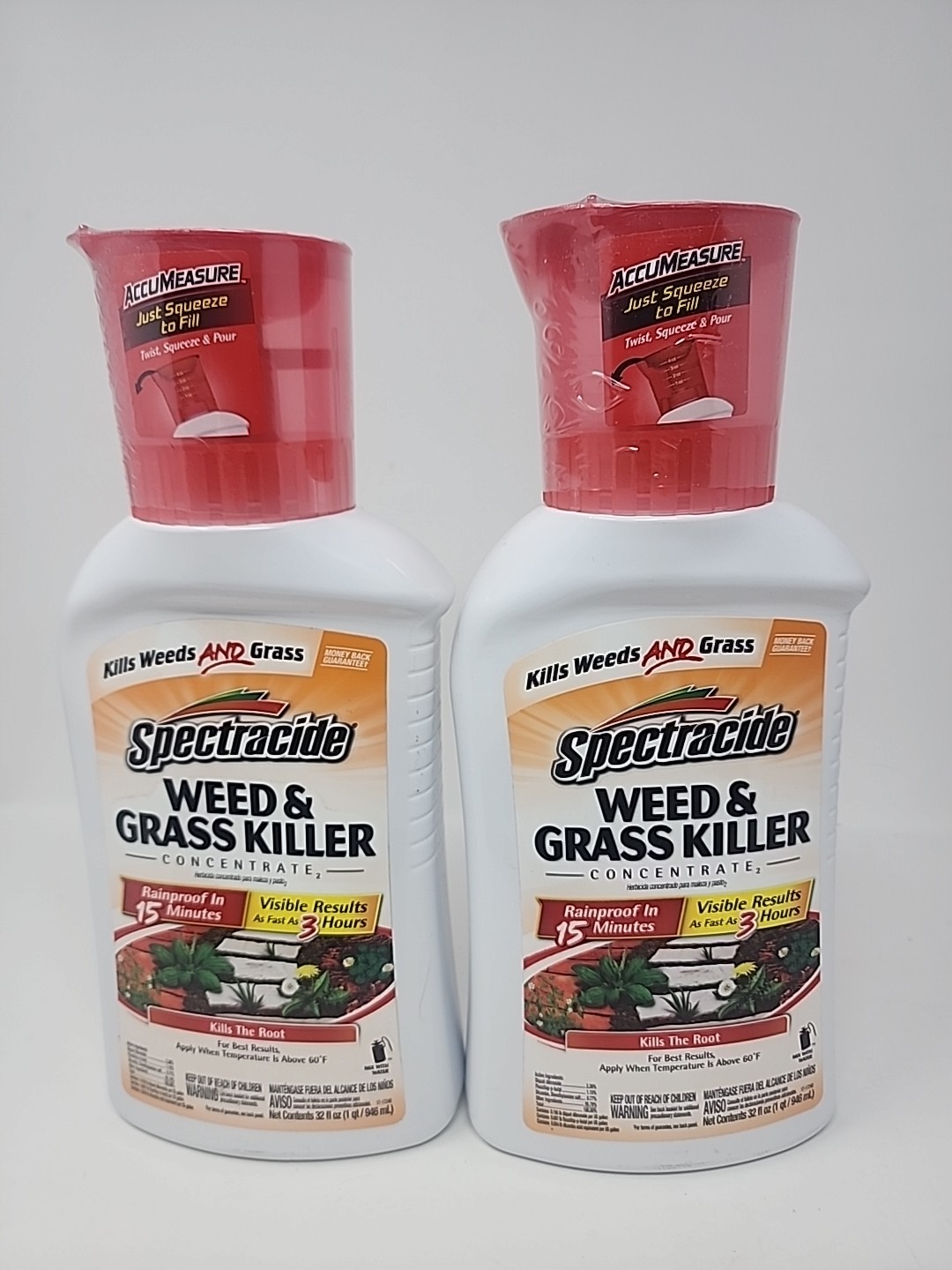 Spectracide Weed & Grass Killer, Concentrate, 32 oz Each. 2 Pack. New Sealed. gallery