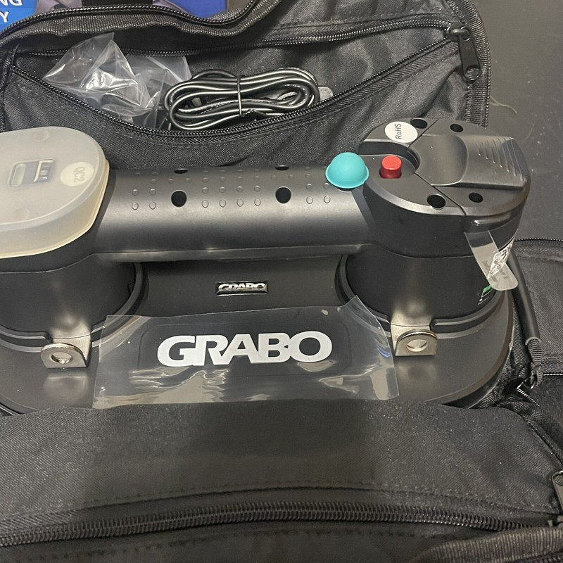 GRABO Nemo Electric Vacuum Suction Cup Lifter with Battery & Seal 375LBs gallery