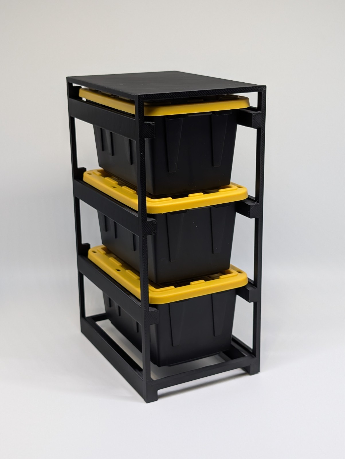 Storage Rack for Lowe's Teeny Totes 6036639 (Bins not Included) gallery