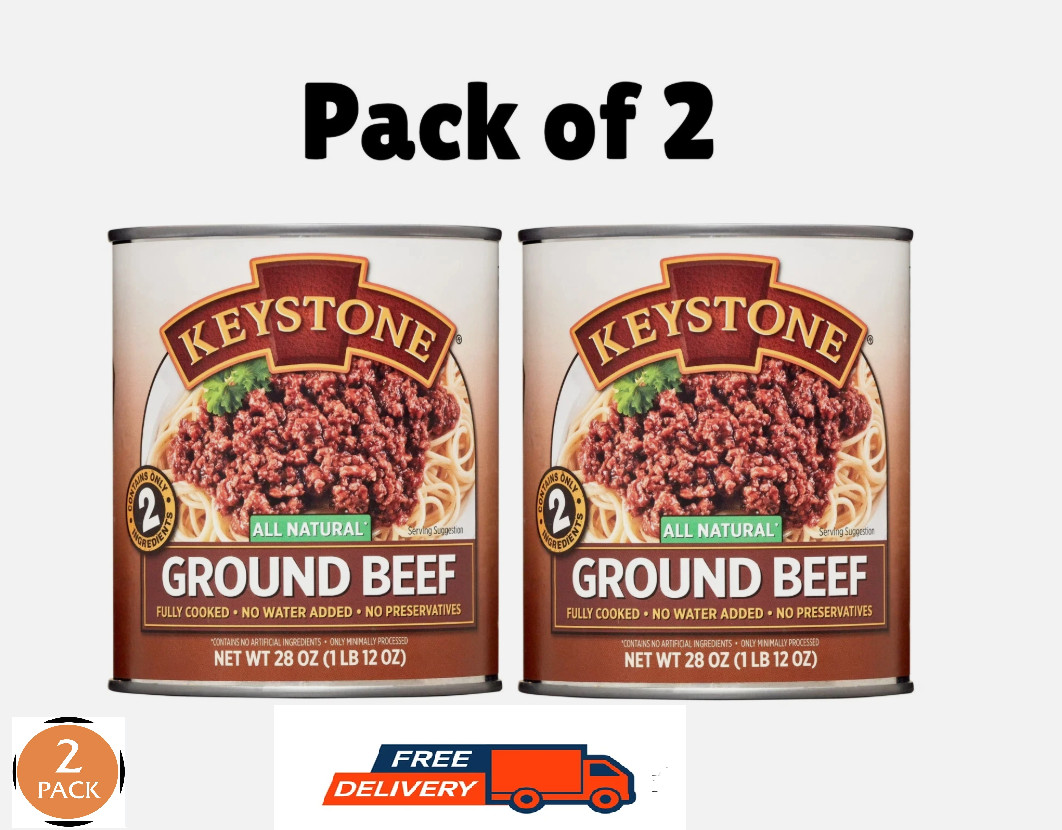 Keystone All natural Ground Beef 28 oz Can, (PACK OF 2) Free Shipping gallery