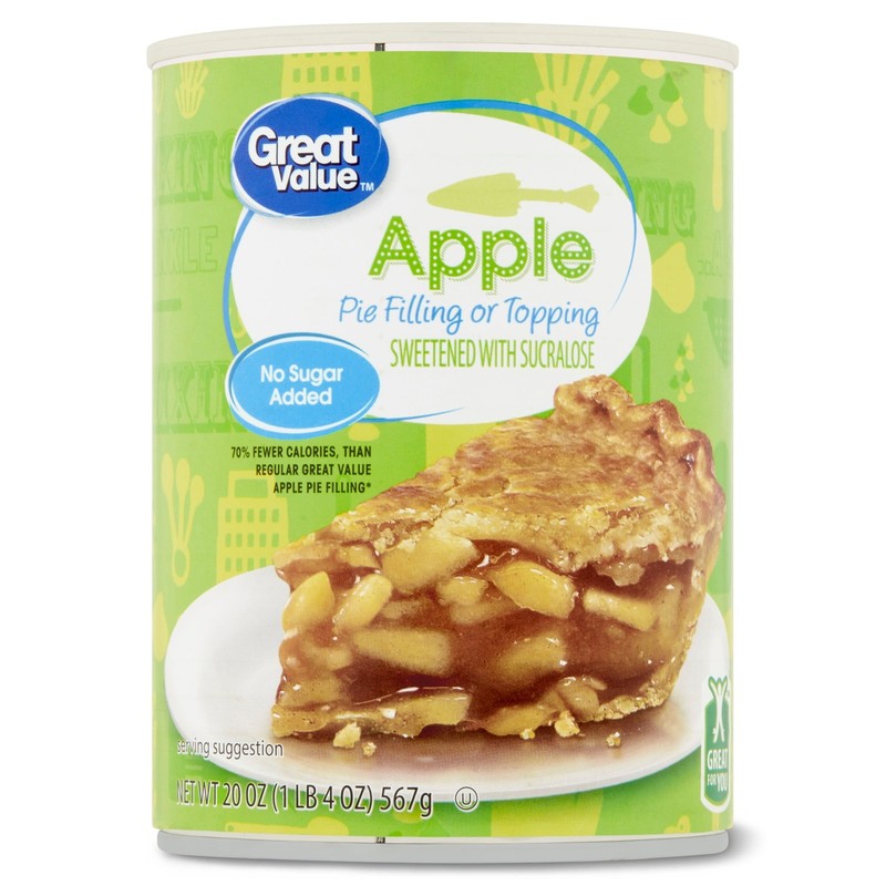 (4 pack) No Sugar Added Pie Filling & , 20 oz gallery