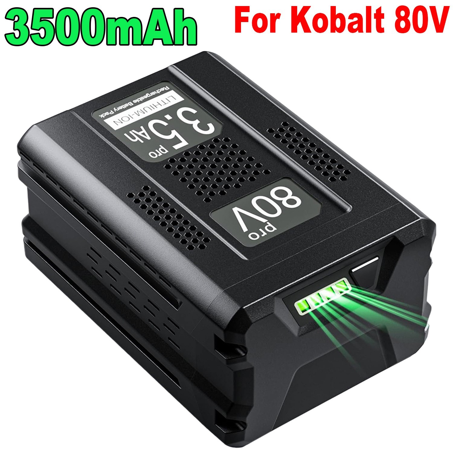 3.5Ah Battery Lithium Replacement for Kobalt 80V Battery Max KB2580-06 KB3080-06 gallery