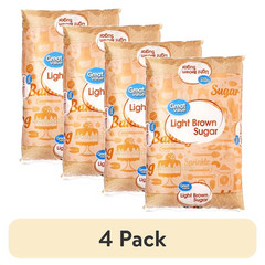 (4 pack) Great Value Light Brown Sugar, 32 oz, Free Shipping…