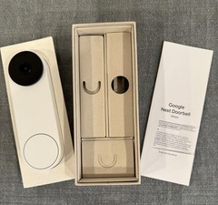 Google Nest Doorbell Wired 2K 3rd Generation Snow Color Open Box Never Used