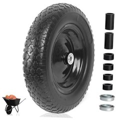 Solid 14.5″ Flat Free Tire – Solid 4.80/4.00