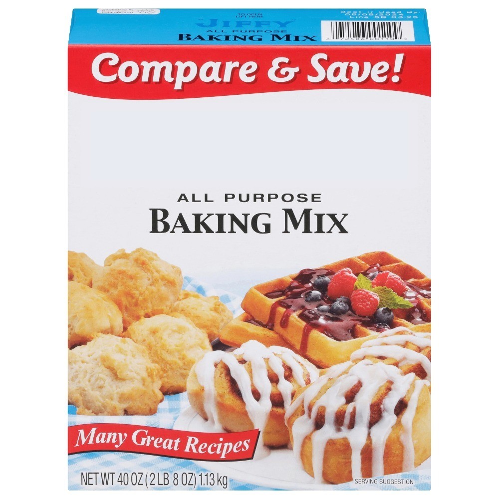 (4 pack) All Purpose Baking Mix, 40 oz Box gallery