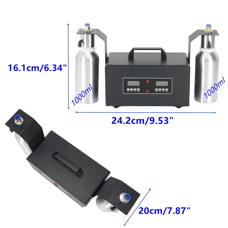 Commercial HVAC Scent Diffuser System Smart Aroma Machine 2*1000ml Dual Control gallery