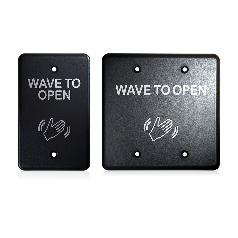 BEA 10MS31U Magic Switch® Universal Kit Single gang & Double Gang Plates BLACK