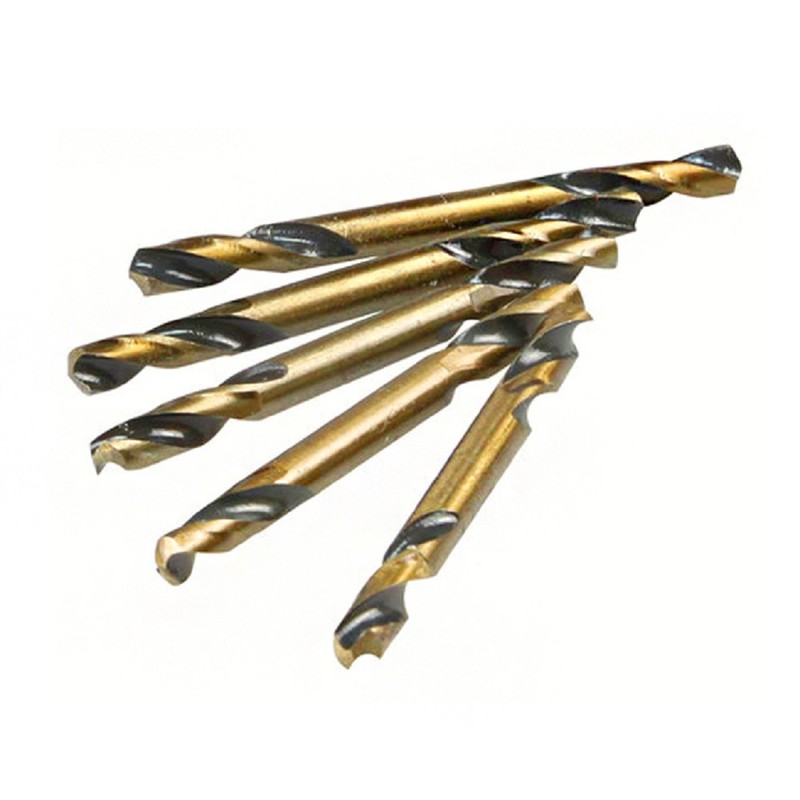 HSS Double-Ended Twist Drill Bits 3mm-5.2mm For Stainless Steel & Hard Materials gallery