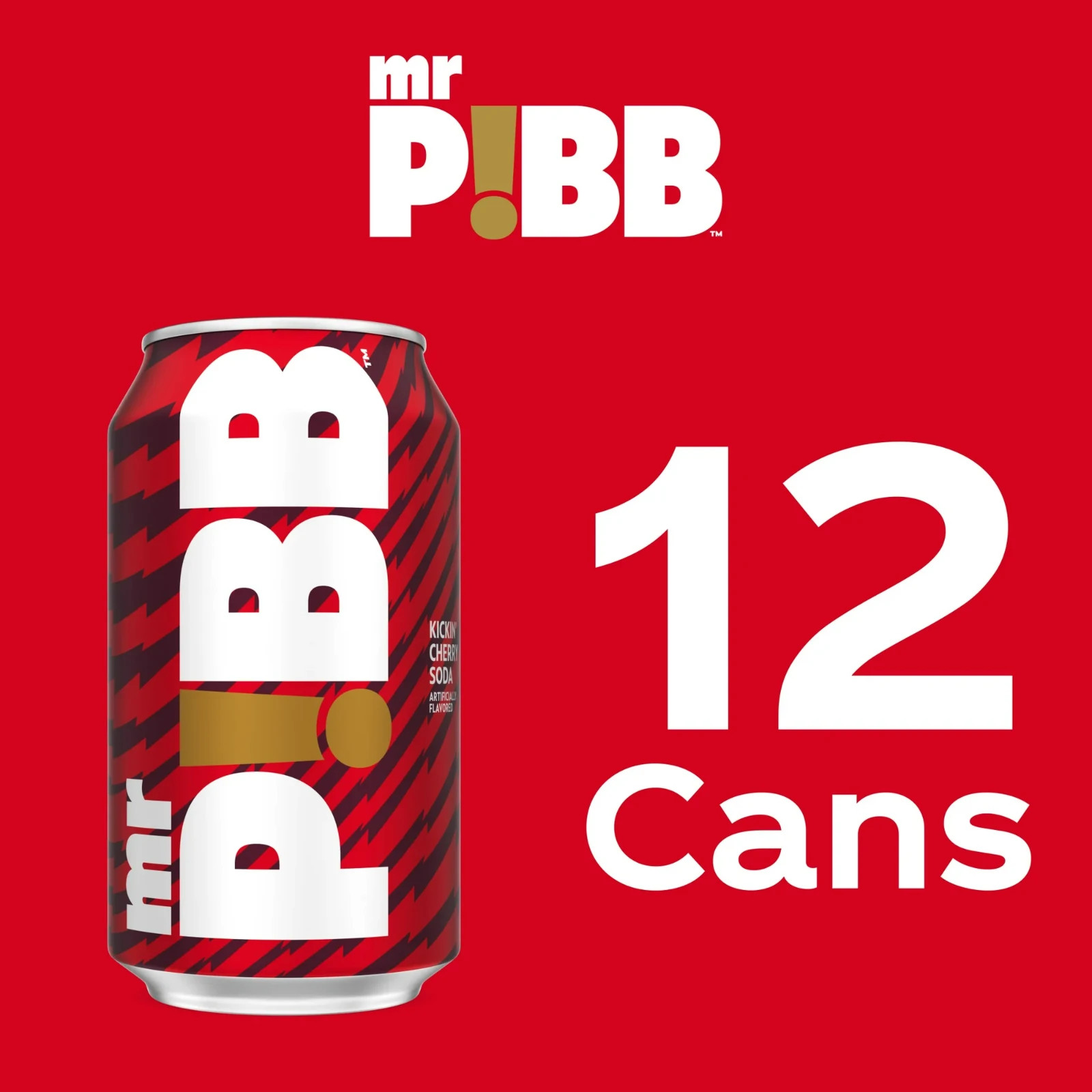 Mr. Pibb Cherry Soda Pop Fridge Pack Cans, 12 fl oz, 12 Pack gallery