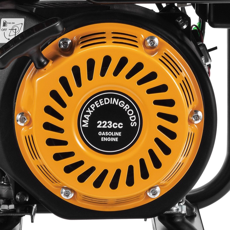 Quiet 72dB 3500W Portable Generator with ECO Mode 223cc Gas Power 8.5H Runtime gallery
