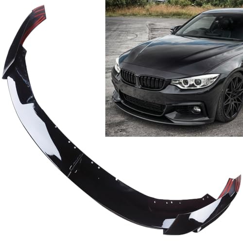 4pcs Front Bumper Lip Spoiler Kit Compatible with BMW F32 F33 F36 4 Series M