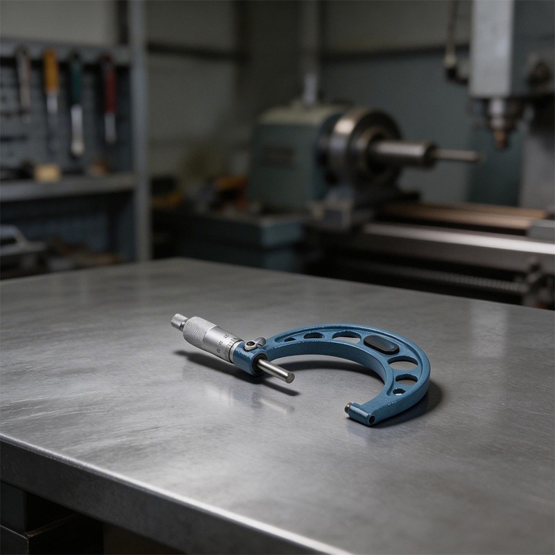 Outer Micrometer Tool for Machinists 00001 Inch Graduation 025 to 100mm Range gallery